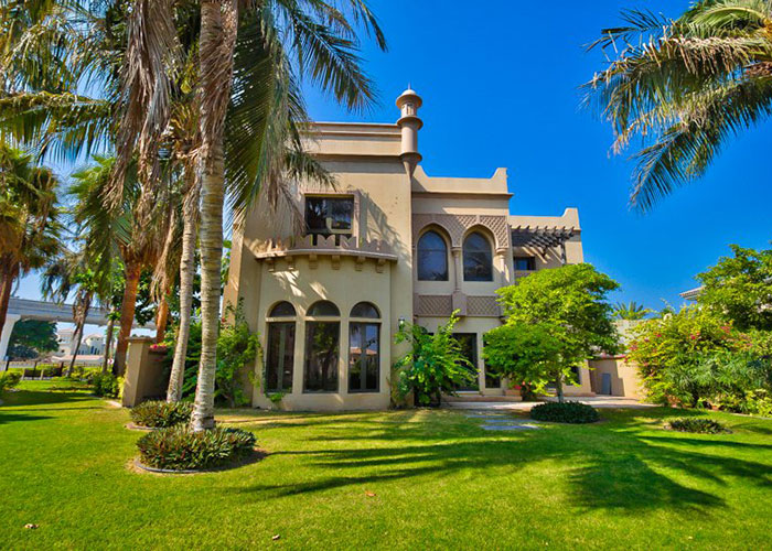 Palm Jumeirah and other area villas without beach access